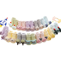 Load image into Gallery viewer, Baby Kid Girls Boys Letters Color-blocking Love heart Animals Cartoon Plant Print Accessories Socks Wholesale 410210389
