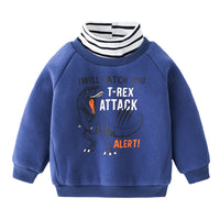 Load image into Gallery viewer, Kid Boys Letters Dinosaur Cartoon Hoodies Swearshirts Wholesale 41108376
