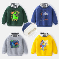 Load image into Gallery viewer, Kid Boys Letters Dinosaur Cartoon Hoodies Swearshirts Wholesale 41108376
