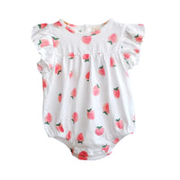 Load image into Gallery viewer, Baby Girls Solid Color Fruit Rompers Wholesale 416910812
