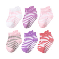 Load image into Gallery viewer, Baby Kid Girls Boys Striped Color-blocking Accessories Socks Wholesale 428010374
