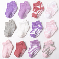 Load image into Gallery viewer, Baby Kid Girls Boys Striped Color-blocking Accessories Socks Wholesale 428010374

