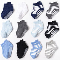 Load image into Gallery viewer, Baby Kid Girls Boys Striped Color-blocking Accessories Socks Wholesale 428010374

