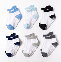 Load image into Gallery viewer, Baby Kid Girls Boys Striped Color-blocking Accessories Socks Wholesale 428010374
