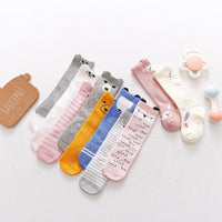 Load image into Gallery viewer, Baby Kid Girls Boys Striped Letters Color-blocking Animals Cartoon Print Accessories Socks Wholesale 428910377
