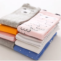 Load image into Gallery viewer, Baby Kid Girls Boys Striped Letters Color-blocking Animals Cartoon Print Accessories Socks Wholesale 428910377
