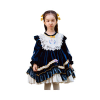 Load image into Gallery viewer, Baby Kid Girls Animals Bow Lace Embroidered Dressy Birthday Party Dresses Princess Dresses Wholesale 452610238
