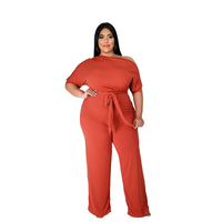 Load image into Gallery viewer, Women Solid Color Ribbon Jumpsuits Wholesale 45989421
