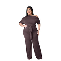 Load image into Gallery viewer, Women Solid Color Ribbon Jumpsuits Wholesale 45989421
