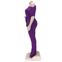Load image into Gallery viewer, Women Solid Color Ribbon Jumpsuits Wholesale 45989421
