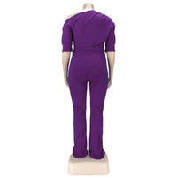 Load image into Gallery viewer, Women Solid Color Ribbon Jumpsuits Wholesale 45989421
