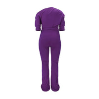 Load image into Gallery viewer, Women Solid Color Ribbon Jumpsuits Wholesale 45989421
