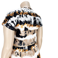 Load image into Gallery viewer, 2 Pieces Set Women Print Ribbon Wholesale 46299424
