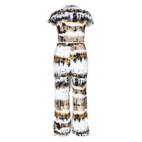 Load image into Gallery viewer, 2 Pieces Set Women Print Ribbon Wholesale 46299424
