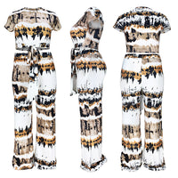 Load image into Gallery viewer, 2 Pieces Set Women Print Ribbon Wholesale 46299424
