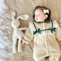Load image into Gallery viewer, Baby Kid Girls Bow Print Jumpsuits Wholesale 489210462
