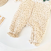 Load image into Gallery viewer, Baby Kid Girls Bow Print Jumpsuits Wholesale 489210462
