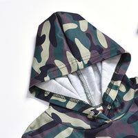 Load image into Gallery viewer, 2 Pieces Set Baby Kid Girls Camo Hoodies Swearshirts And Solid Color Pants Wholesale 22527523
