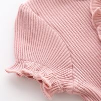 Load image into Gallery viewer, Baby Girls Solid Color Rompers Wholesale 517410826
