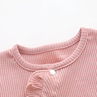 Load image into Gallery viewer, Baby Girls Solid Color Rompers Wholesale 517410826
