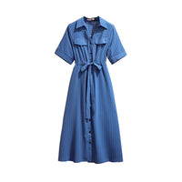 Load image into Gallery viewer, Women Striped Dresses Wholesale 52139374
