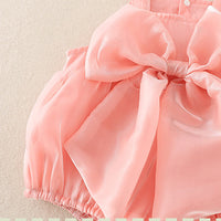 Load image into Gallery viewer, Baby Girls Solid Color Bow Dresses Wholesale 534612004
