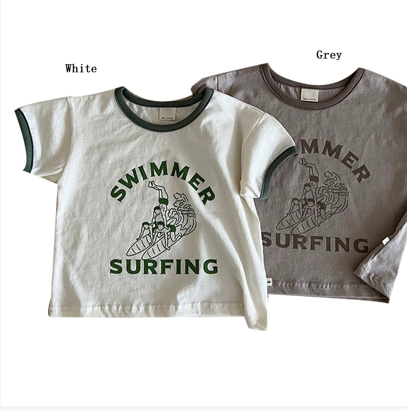 Baby Unisex Cartoon T-Shirts Wholesale 537012077