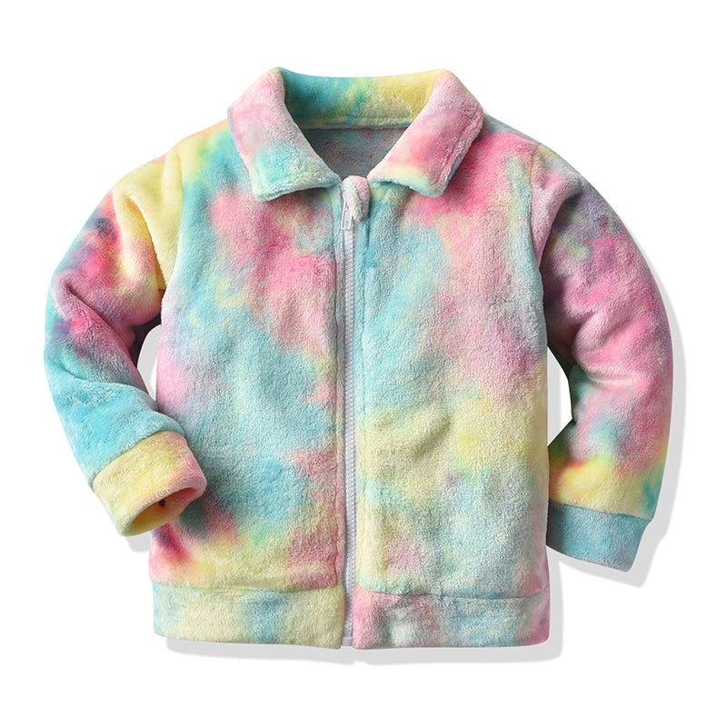 Baby Kid Girls Tie Dye Jackets Outwears Wholesale 55799300