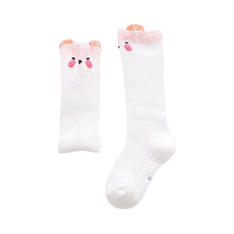 Baby Kid Girls Color-blocking Animals Cartoon Lace Print Accessories Socks Wholesale 560710378