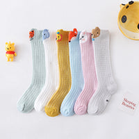 Load image into Gallery viewer, Baby Kid Girls Color-blocking Animals Cartoon Lace Print Accessories Socks Wholesale 560710378
