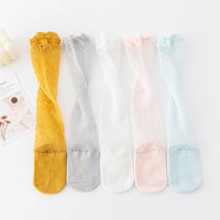 Load image into Gallery viewer, Baby Kid Girls Color-blocking Animals Cartoon Lace Print Accessories Socks Wholesale 560710378
