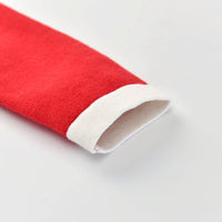 Load image into Gallery viewer, 3 Pieces Set Baby Kid Girls Valentine&#39;s Day Birthday Color-blocking Cardigan Love heart Lace Embroidered Princess Dresses And Bow Headwear Wholesale 56569552
