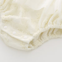 Load image into Gallery viewer, Baby Girls Solid Color Bow Rompers Wholesale 577810762
