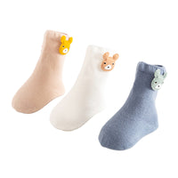 Load image into Gallery viewer, Baby Kid Girls Boys Color-blocking Fruit Dinosaur Animals Cartoon Print Accessories Socks Wholesale 580910387
