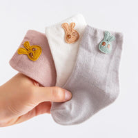 Load image into Gallery viewer, Baby Kid Girls Boys Color-blocking Fruit Dinosaur Animals Cartoon Print Accessories Socks Wholesale 580910387
