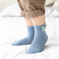 Load image into Gallery viewer, Baby Kid Girls Boys Color-blocking Fruit Dinosaur Animals Cartoon Print Accessories Socks Wholesale 580910387
