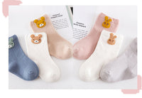 Load image into Gallery viewer, Baby Kid Girls Boys Color-blocking Fruit Dinosaur Animals Cartoon Print Accessories Socks Wholesale 580910387
