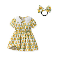 Load image into Gallery viewer, Baby Kid Girls Flower Print Dresses Wholesale 230308499
