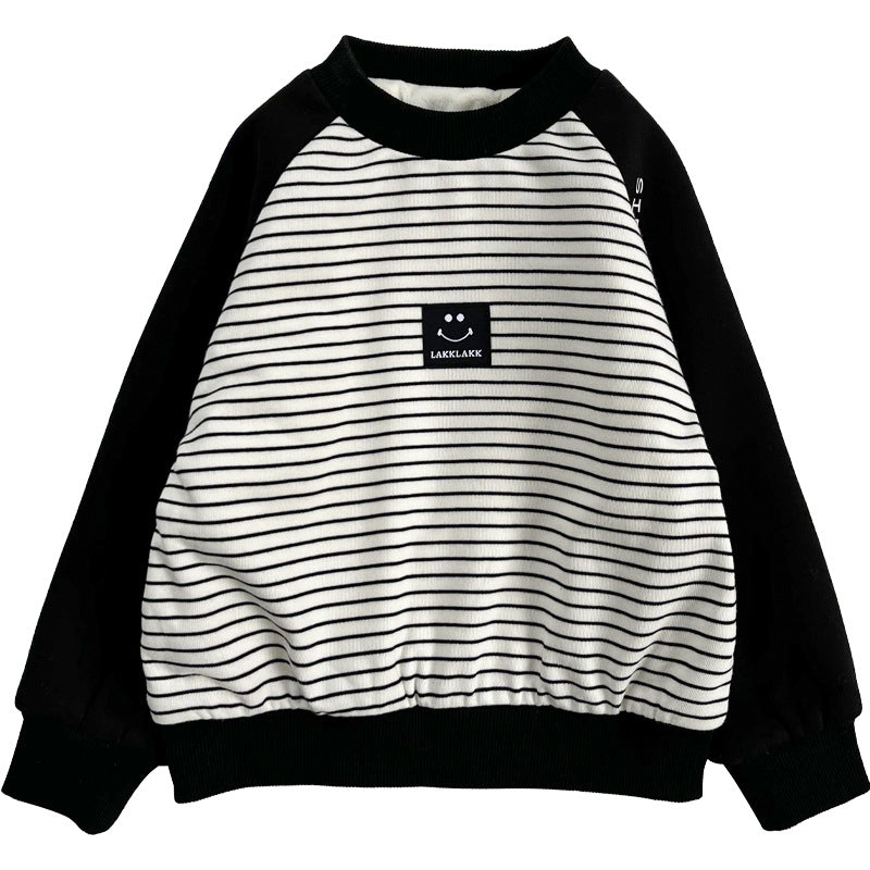 Baby Kid Boys Striped Hoodies Swearshirts Wholesale 221104381