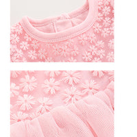 Load image into Gallery viewer, 2 Pieces Set Baby Girls Party Solid Color Lace Princess Dresses And Hats Wholesale 47287532
