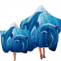 Load image into Gallery viewer, Unisex Rainbow Animals Cartoon Print Beach Accessories Blankets Wholesale 220606167
