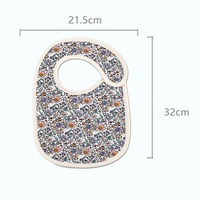 Load image into Gallery viewer, Baby Unisex Flower Butterfly Plant Print Baby Bibs Wholesale 220518129
