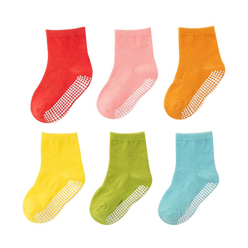 Baby Kid Girls Boys Color-blocking Polka dots Accessories Socks Wholesale 618510382