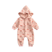 Load image into Gallery viewer, Baby Kid Girls Fruit Print Jumpsuits Wholesale 620910426

