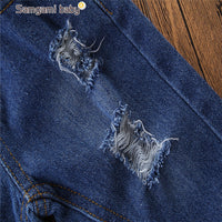 Load image into Gallery viewer, 2 Pieces Set Baby Kid Boys Letters Rompers And Ripped Jumpsuits Wholesale 642712181
