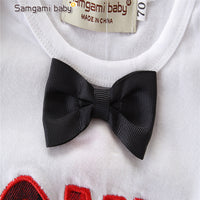 Load image into Gallery viewer, 2 Pieces Set Baby Kid Boys Letters Rompers And Ripped Jumpsuits Wholesale 642712181
