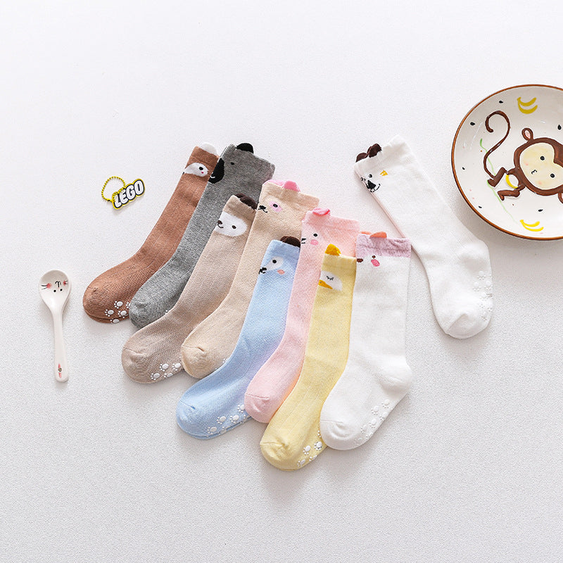 Baby Kid Girls Boys Color-blocking Animals Cartoon Print Accessories Socks Wholesale 654510380