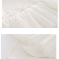 Load image into Gallery viewer, 2 Pieces Set Baby Girls Checked Solid Color Ribbon Rompers Wholesale 658110799
