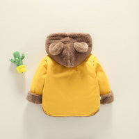 Load image into Gallery viewer, Baby Kid Girls Boys Solid Color Hooded Jackets Outwears Wholesale 66419251
