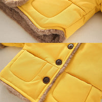 Load image into Gallery viewer, Baby Kid Girls Boys Solid Color Hooded Jackets Outwears Wholesale 66419251
